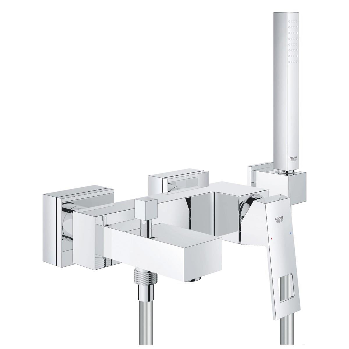 Grohe Eurocube Banyo Bataryası ve Askılı El DuşuGRH-23141000