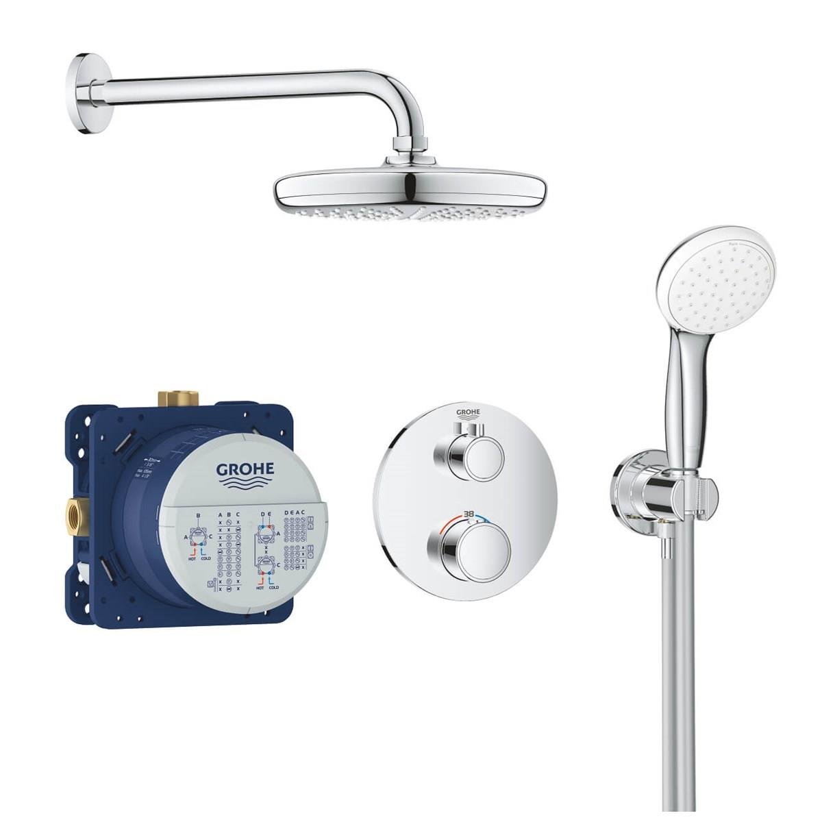 Grohe Grohterm Duş Seti tempesta 210 Tepe DuşuGRH34727000