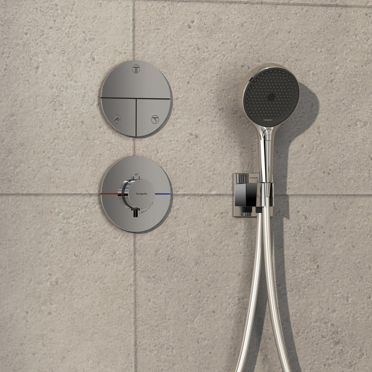 Hansgrohe ShowerSelect Comfort S Valf Ankastre 3 Çıkış-15558000