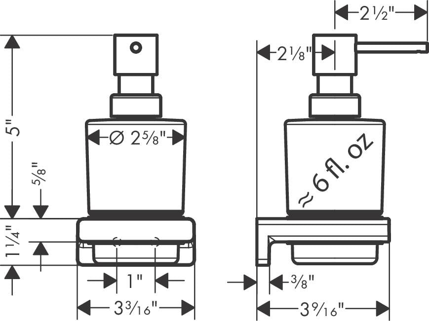 Hansgrohe AddStoris Sıvı Sabunluk Parlak Altın41745990