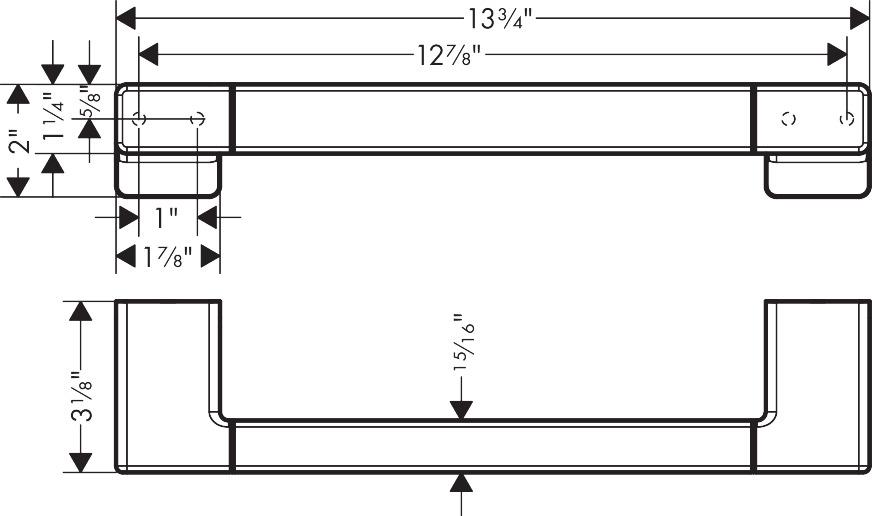 Hansgrohe AddStoris Tutunma Barı Parlak Altın41744990