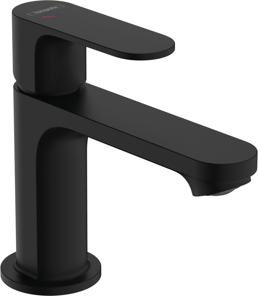 Hansgrohe Rebris S Tek Kollu Lavabo Bataryası Siyah Satin 7258667072586670