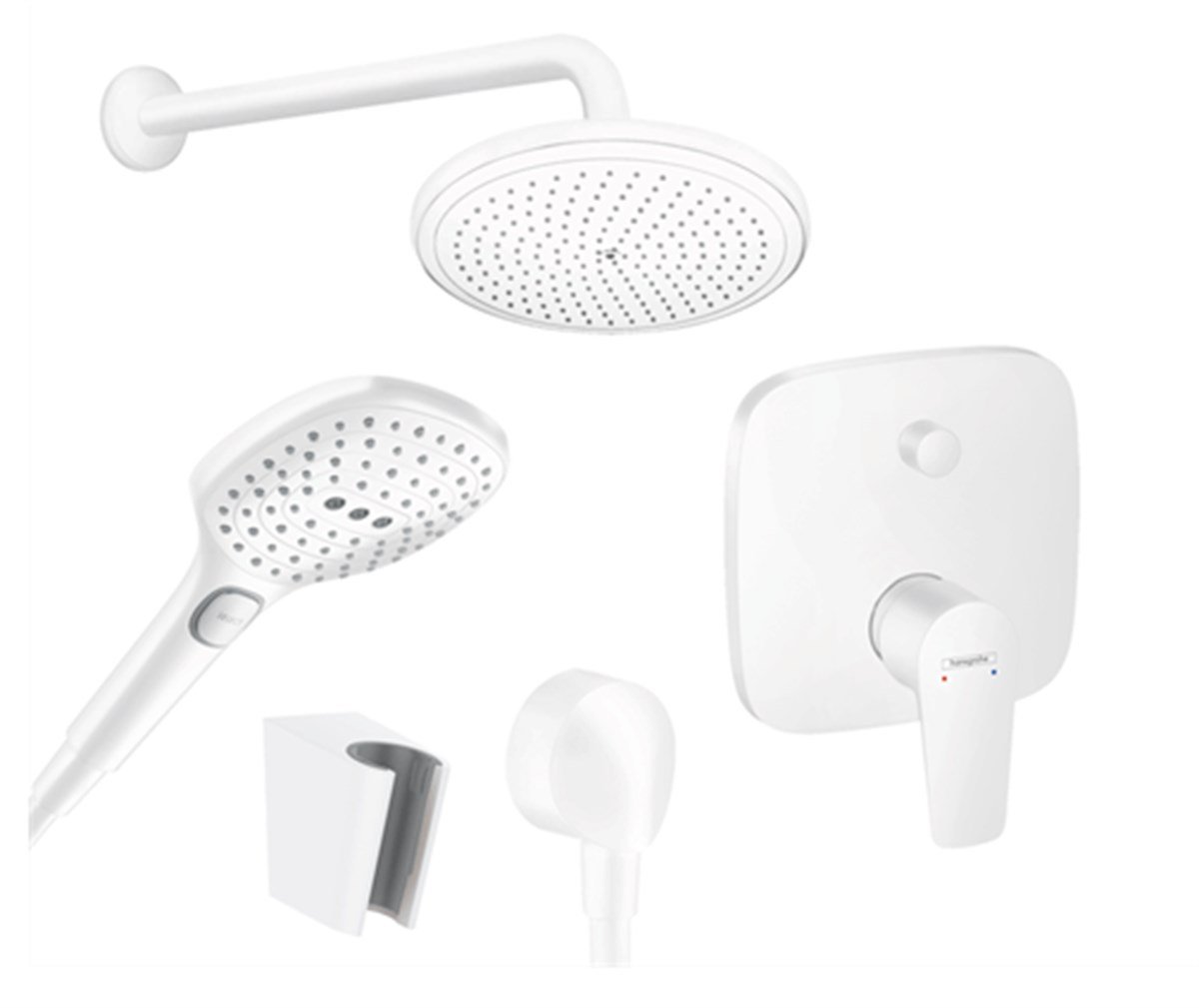 Hansgrohe Talis E Ankastre Set Mat BeyazTALIS2