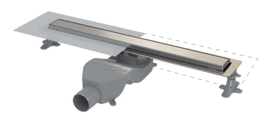 PH Design Premium Linear Duş Kanalı 30cm İnoxDP0300100S15