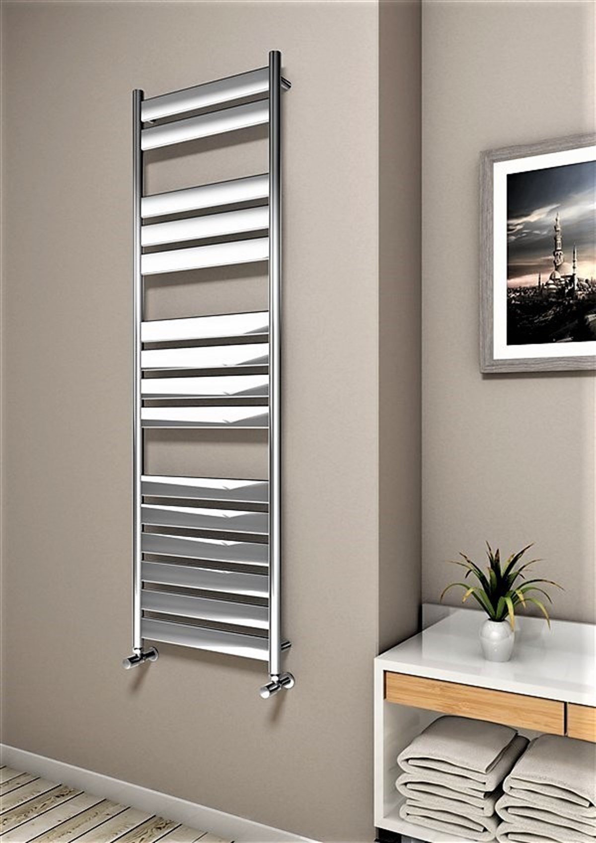 Bora Bora Dekoratif Havlupan 500x1600 Krom1BOR05001600K1S