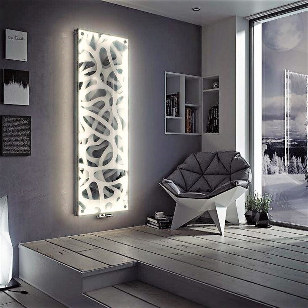 Mars Vitro Led Dekoratif Radyatör Çift Panel 1800x5204EUCMAV18000520ÇA2M1