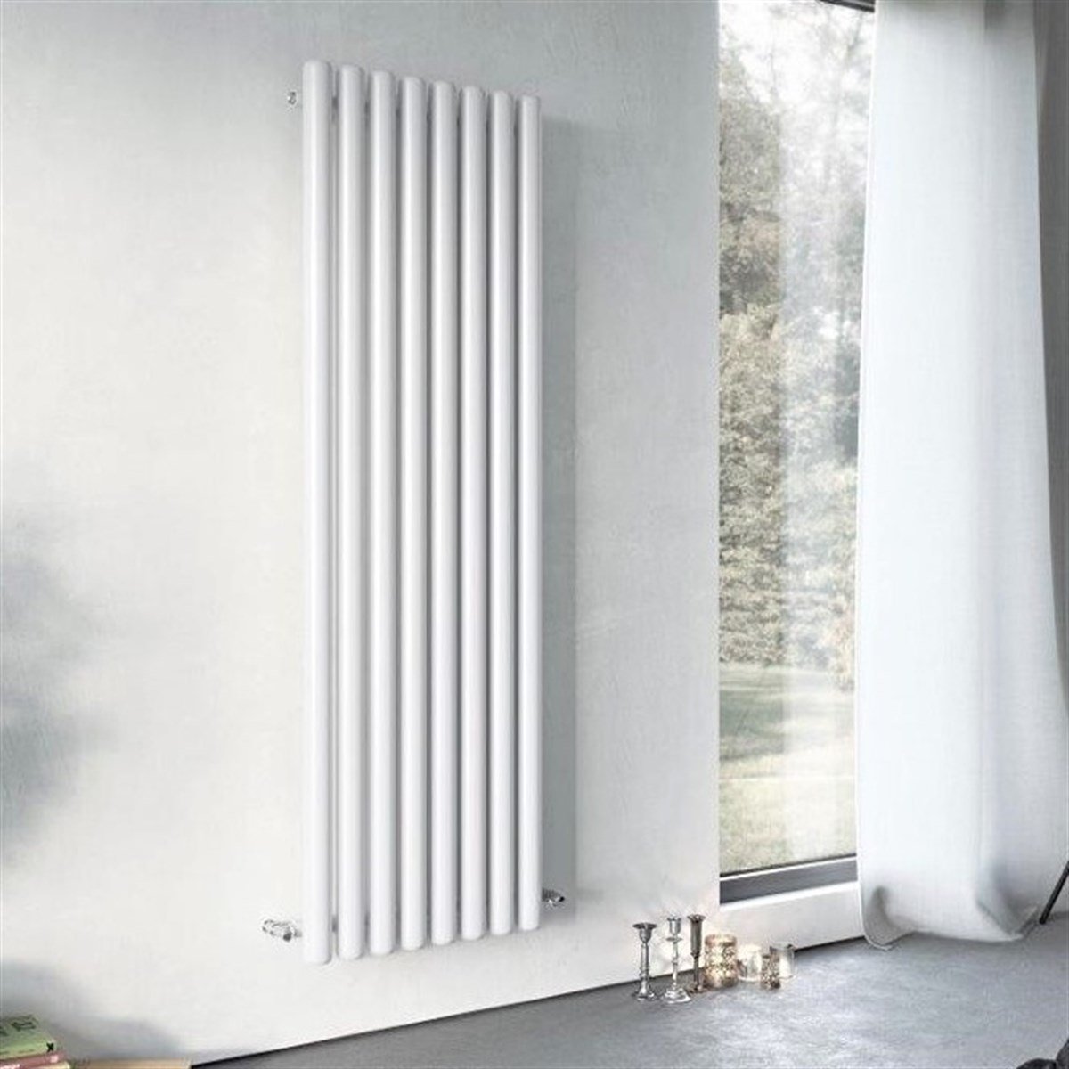 Vulkan Dekoratif Radyatör 600x960 Beyaz4EUCVUL06000960B1M1