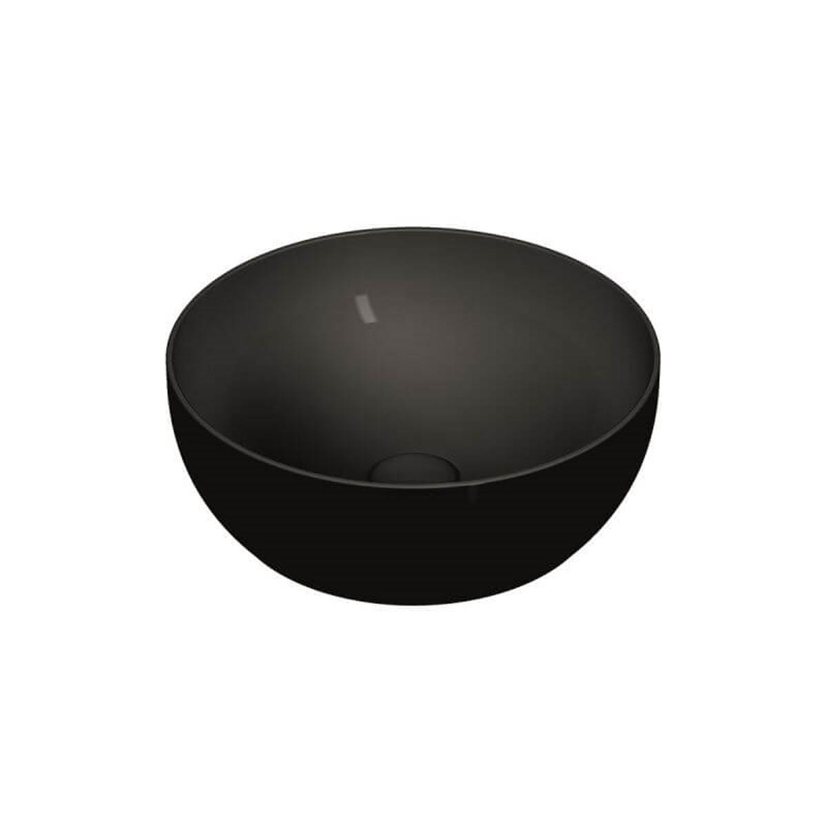 Vitra Outline Yuvarlak Lavabo Mat Siyah 40cm-5992B483-0016