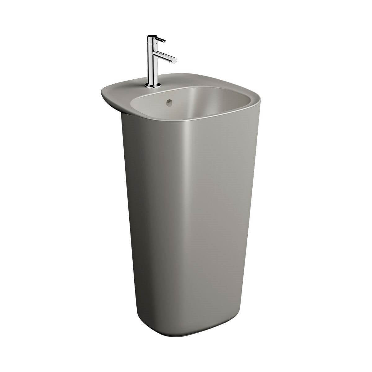 Vitra Plural Monoblok Lavabo Mat Bej 50cm7814B420-0001