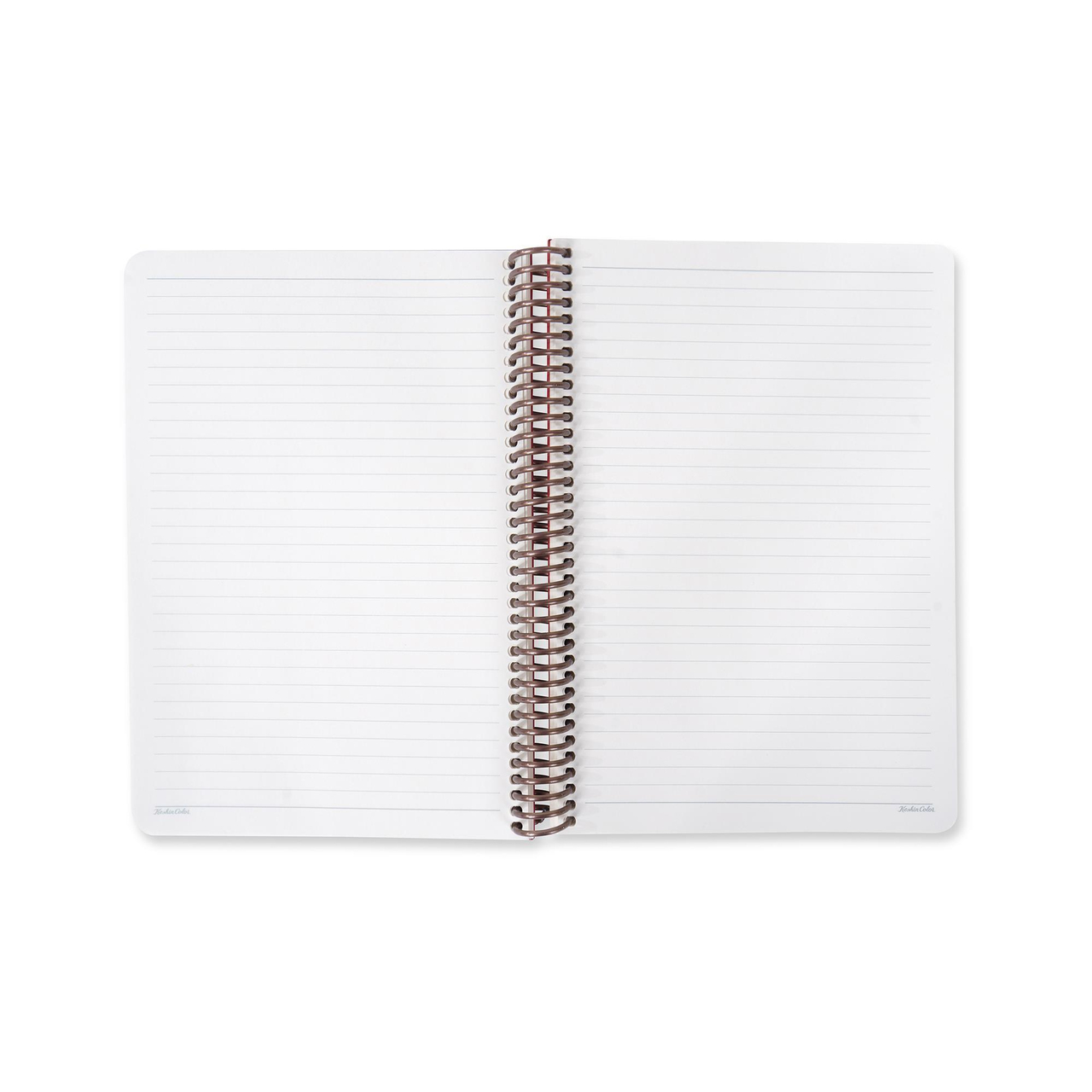 Çizgili Sert Kapak Spiralli Wallart Defter Be Happy And Smile 17x24