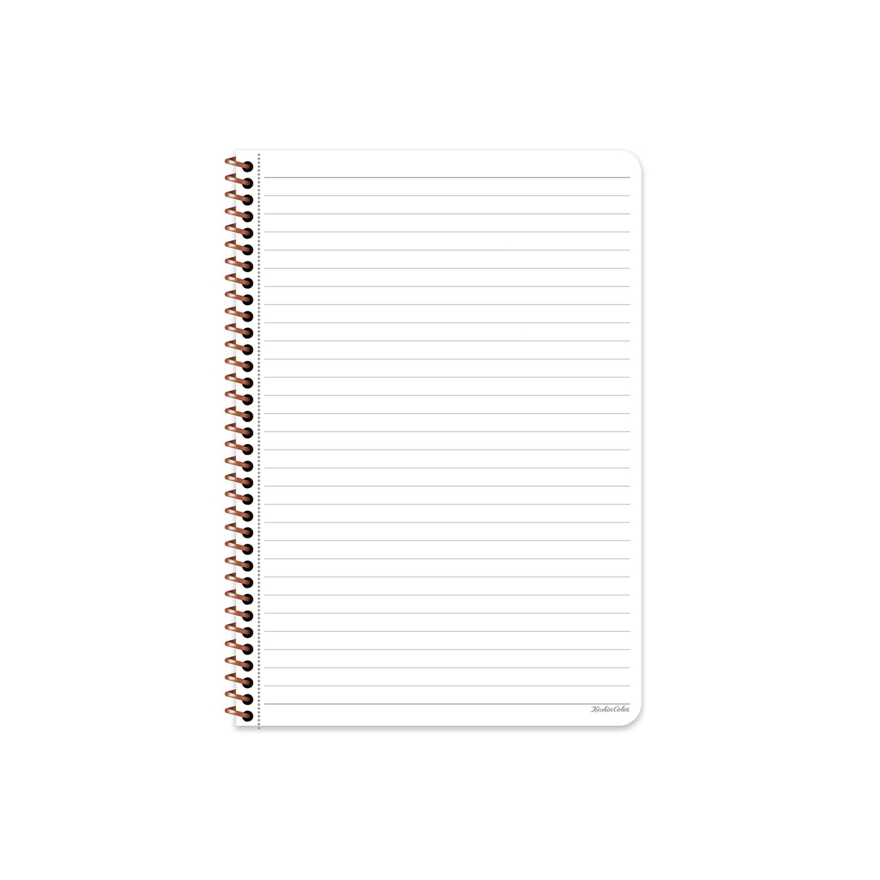 Keskin Color 16.5x22.5 Çizgili Defter Pastel Flora - Mor
