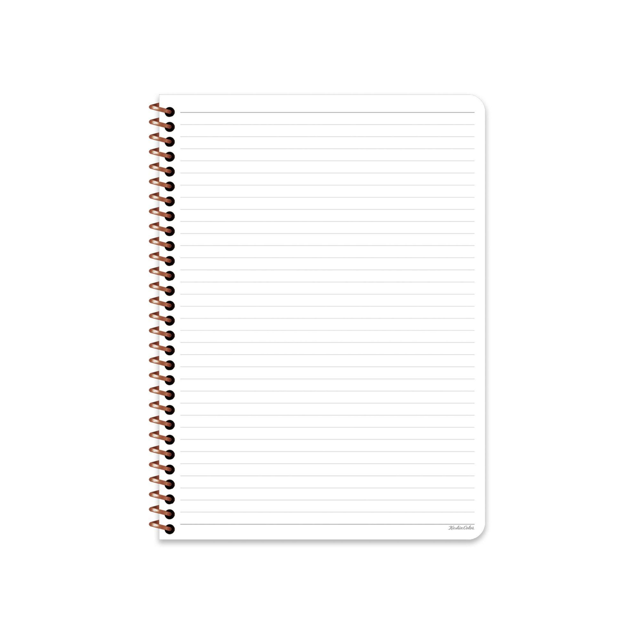 Keskin Color 16.5x22.5 Çizgili Defter Pastel Flora - Mor