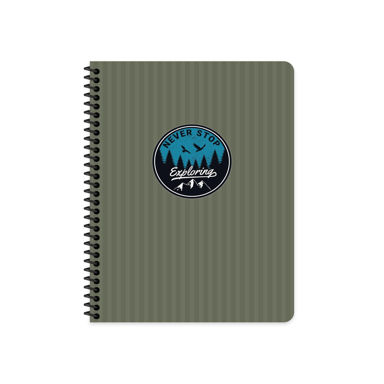 Keskin Color 16.5x22.5 Kareli Defter Outdoor - Yeşil