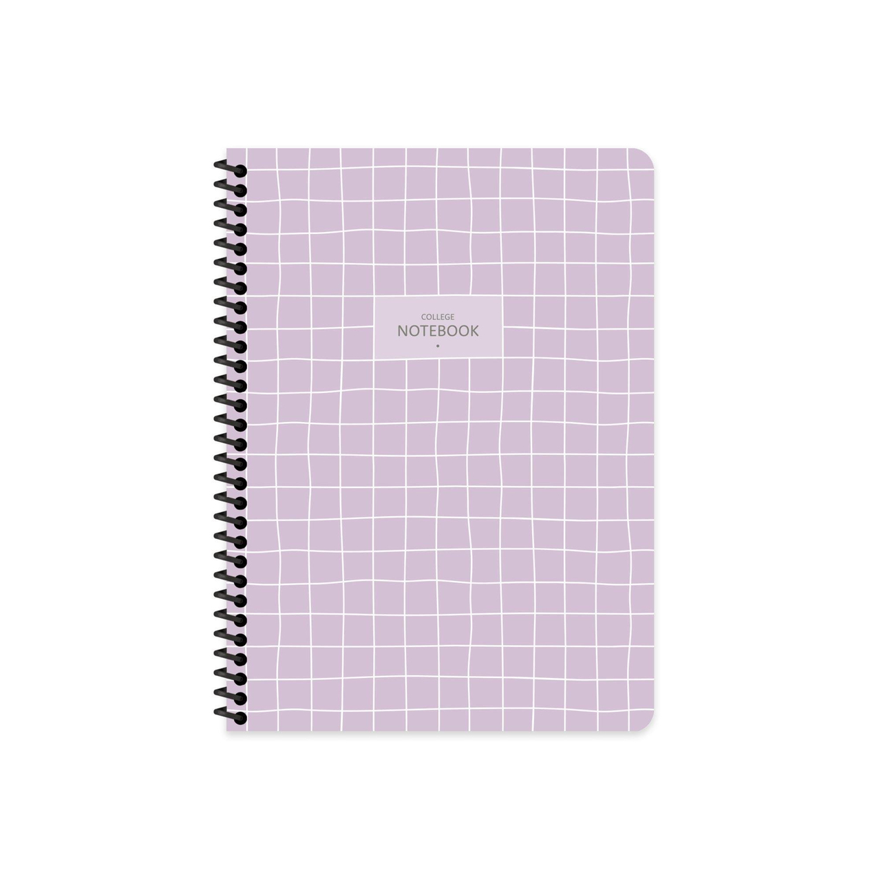 Keskin Color 16.5x22.5 Kareli Defter College - Lila