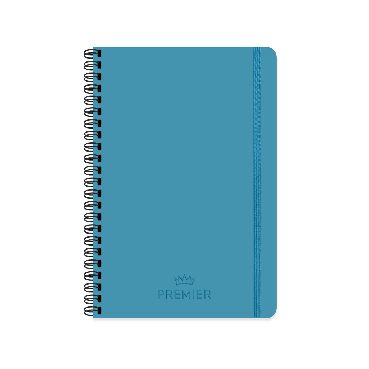Keskin Color 17x24 Çizgili Spiralli Premier Defter - Mavi