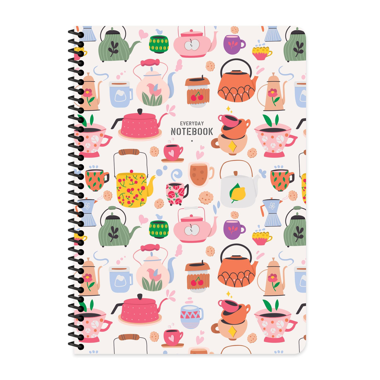 Keskin Color A4 Çizgili Defter Coffee - Beyaz