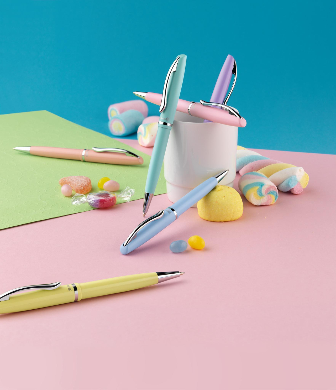 Pelikan Jazz Pastel Tükenmez Kalem -  Mavi