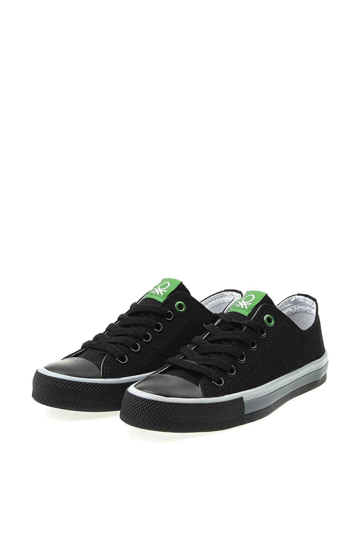 Benetton Kadın Converse Spor Ayakkabı Siyah BN-30176