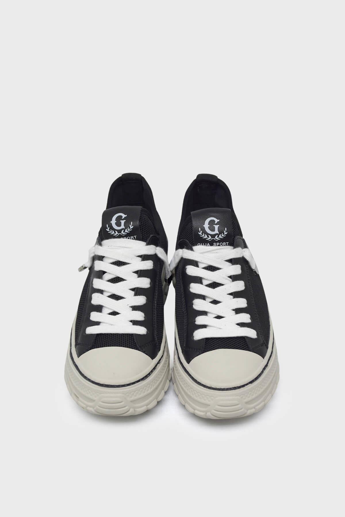 Guja Kadın Yazlık Sneakers Ayakkabı Siyah BLG24Y332