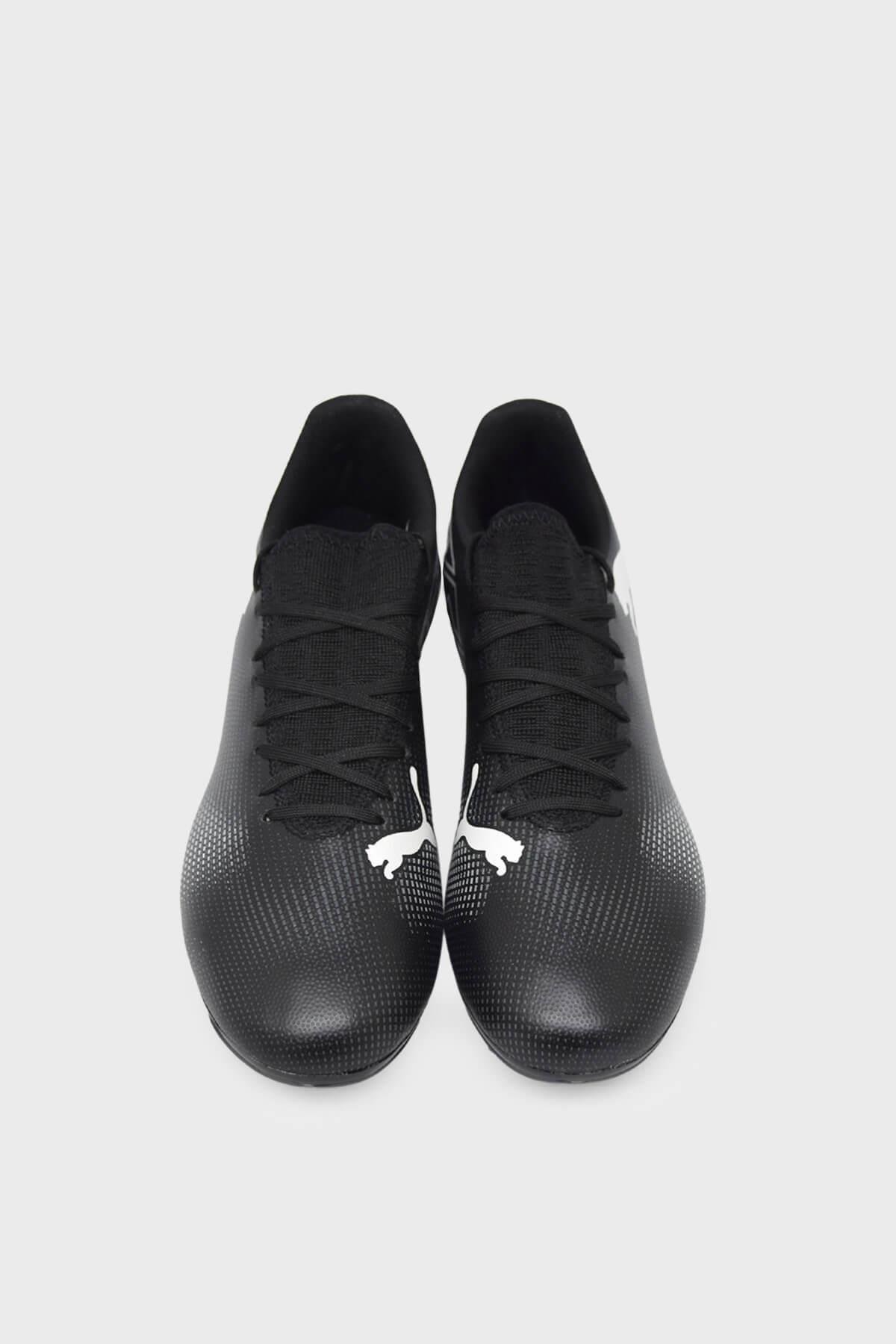 Puma Erkek Future 7 Play FG/AG Siyah Beyaz 107723