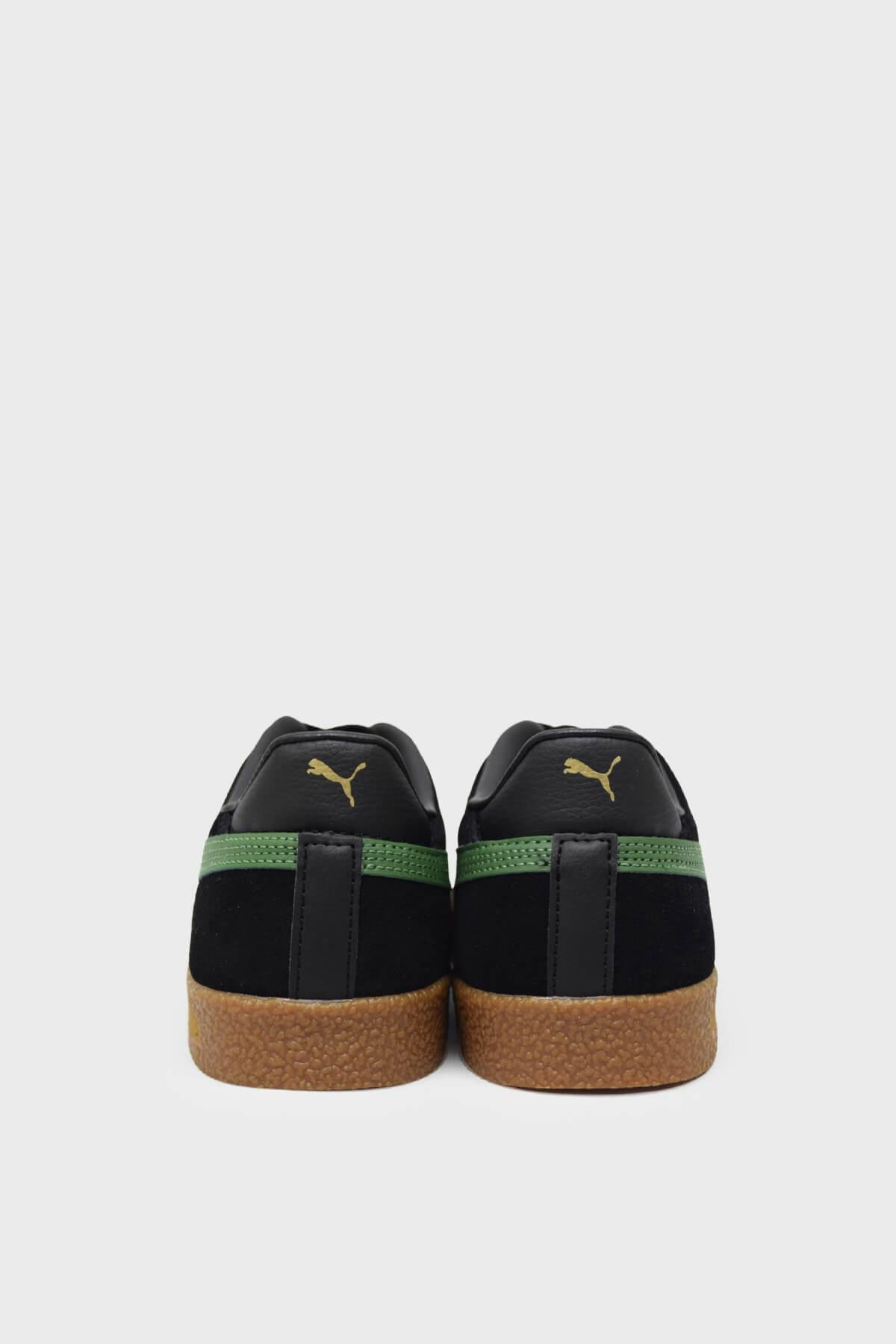 Puma Erkek Puma Club Ayakkabı Siyah Yeşil 381111