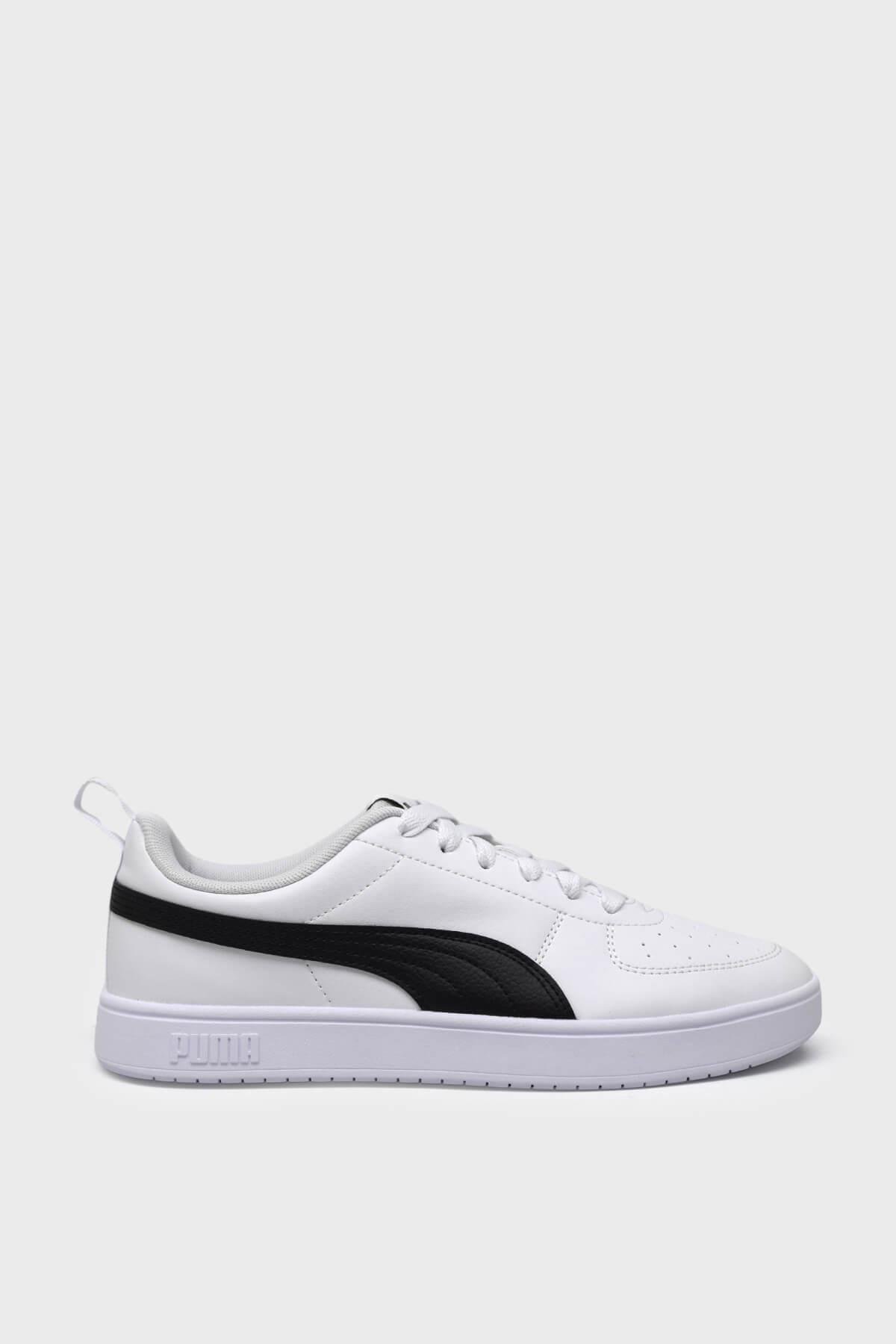 Puma Unisex Rickie Spor Ayakkabı Beyaz Siyah 387607