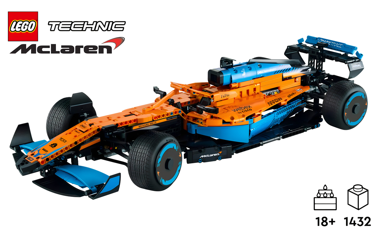 
	LEGO Technic McLaren Formula 1 Yarış Arabası 42141
