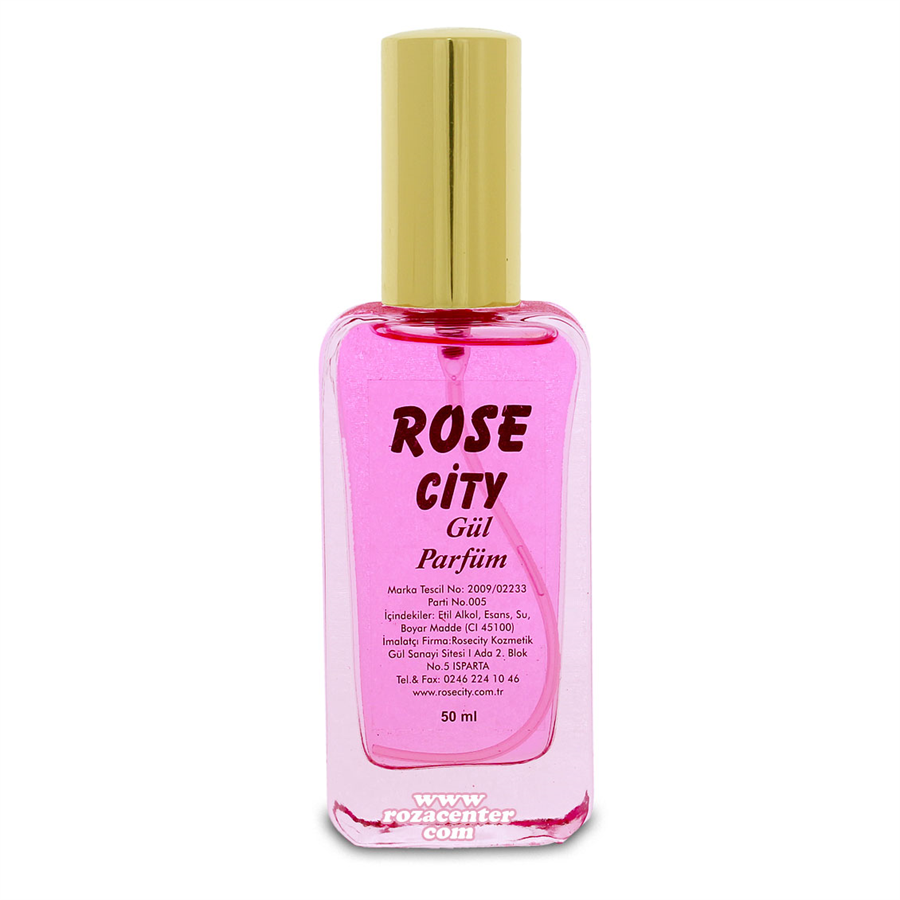 Bayan & Erkek Gül Parfümü 50 Ml Unisex -Rosecity Isparta