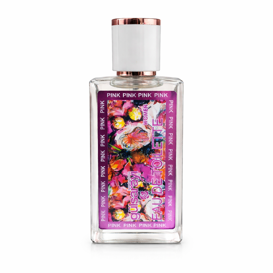 Bayan Çeşitli Koku Parfüm 50 Ml Pembe Şişe -Gülsarayı Isparta