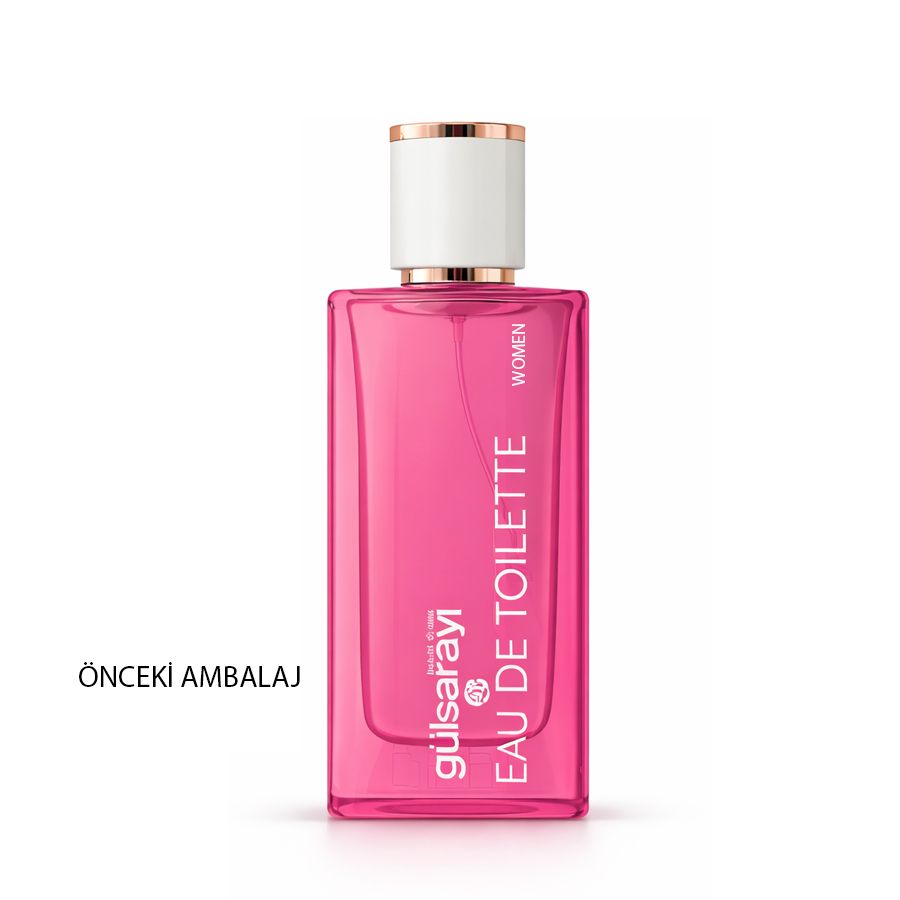 Bayan Çeşitli Koku Parfüm 50 Ml Pembe Şişe -Gülsarayı Isparta