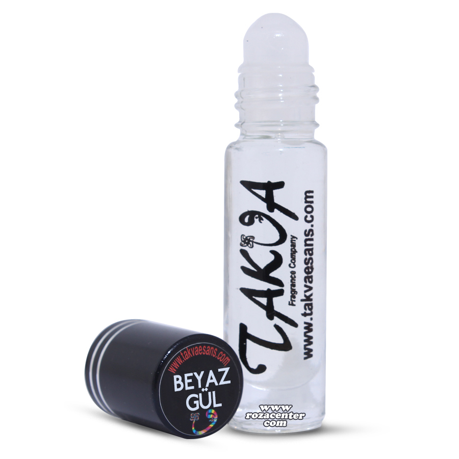 Beyaz Gül Esansı 6 Ml Kalıcı Koku -Takva Esans