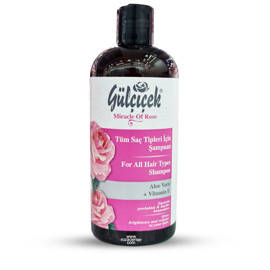 E Vitaminli Gül Şampuanı 400 Ml -Gülçiçek Isparta