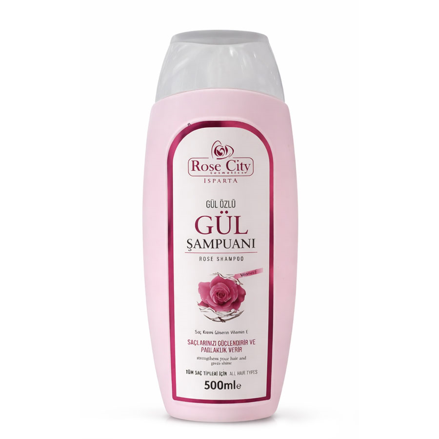 Gül Özlü Gül Şampuanı 500 Ml -Rosecity Isparta
