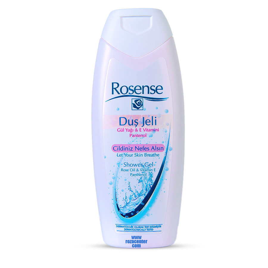 Gül Yağı ve E Vitaminli Duş Jeli 400 Ml -Rosense Isparta