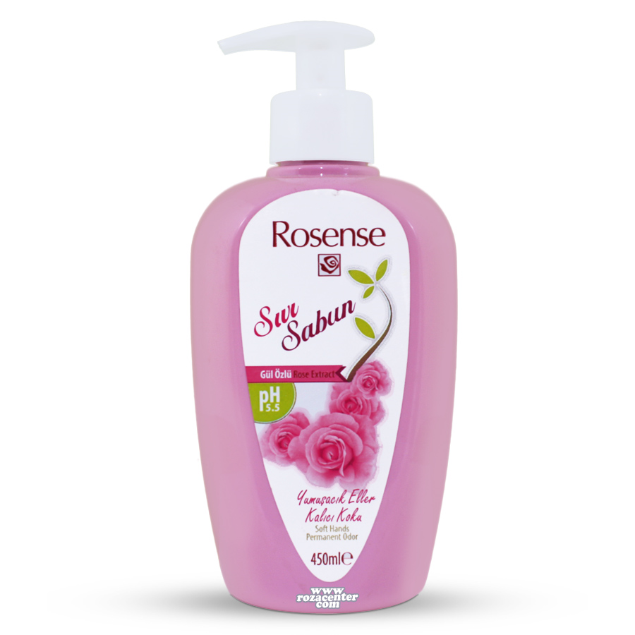 Sıvı Gül Sabunu 450 Ml -Rosense Isparta