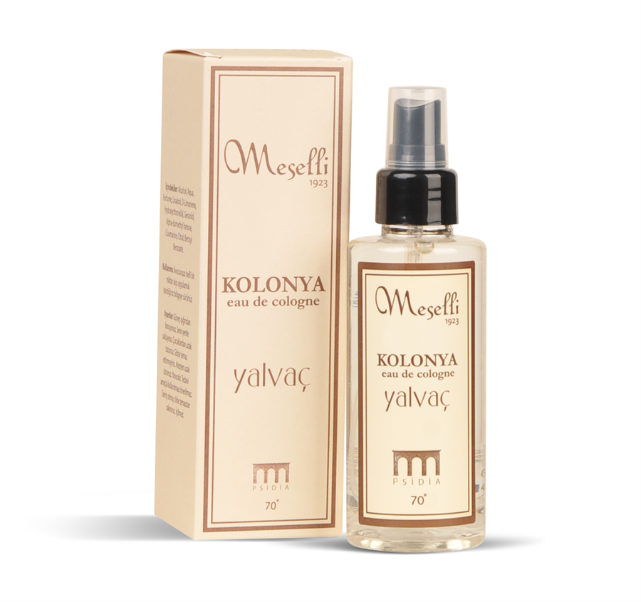 Yalvaç Kolonya sprey Pvc Şişe 140 Ml -Meselli Isparta 