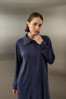 Belisa Fleto Cepli Örme Rayon Pantolonlu Takım LACİVERT