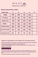 Belisa Fleto Cepli Örme Rayon Pantolonlu Takım KAHVERENGİ