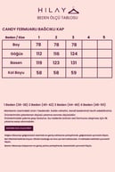 Candy Fermuarlı Bağcıklı Tencel Kap EKRU
