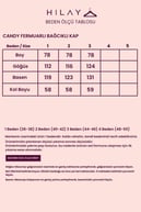 Candy Fermuarlı Bağcıklı Tencel Kap KÜF YEŞİLİ