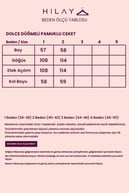 Dolce Kontrast Dikişli Pamuklu Ceket KAHVERENGİ