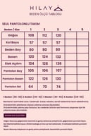 Seul Beli Kuşaklı Örme Rayon Eşofman Pantolonlu Takım GRİ