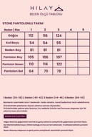 Stone Örme Rayon Eşofman Pantolonlu Takım GRİ