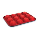 Schafer Ariana Floral 3 lü Kek Kalıbı Seti-Kırmızı