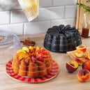 Schafer Black Stone Frame Döküm Kek Kalıbı 1 Parça-Siyah