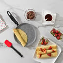 Schafer Cory Yanmaz Yapışmaz Krep Tava 25 Cm-Gri