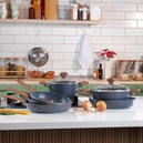 Schafer Fiesta Seramik Tava 28 Cm-Siyah