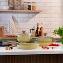 Schafer Fiesta Seramik Tava 30 Cm-Yeşil