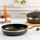 Schafer Goldie Tencere Seti 7 Parça-Siyah