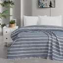 Schafer Home Bella Çift Kişilik Pike 200x230 -1 Parça-İndigo